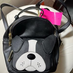 NWT Betsy Johnson Frenchie Backpack